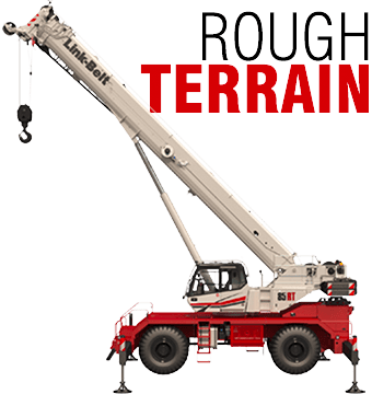 Rough terrain cranes