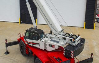 100|RT rough terrain crane