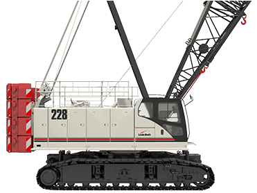 228 HSL lattice crawler crane