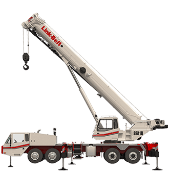 HTC-86110 hydraulic truck crane