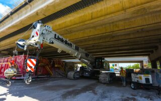 TCC-800 under bridge overpass